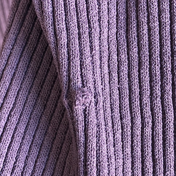 Soft Surroundings Purple Open Drape Cardigan - Picture 4 of 7